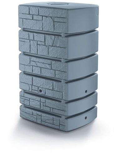 Esővízgyűjtő tartály - Prosperplast Tower Stone esővíztartály 500 l 130 x 77,5 cm szürke