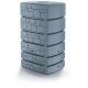 Esővízgyűjtő tartály - Prosperplast Tower Stone esővíztartály 500 l 130 x 77,5 cm szürke