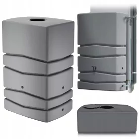    Prosperplast Aqua Tower esővíztartály 450 l 1150 x 775 cm szürke