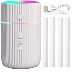   Párásító, légtisztító - Légzennyezős illatos LED lámpa