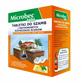   Szennyvíztisztító - MICROBEC tabletta szeptikus tartályokhoz