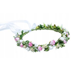    Áldozási koszorú az elsőáldozásra, mint az élővirágos koszorúk