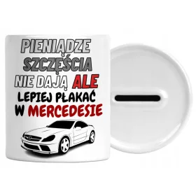   Pénz doboz - MERCEDES AUTÓHOZ GYŰJTEM AZ NÉV PIGGY BANKOT