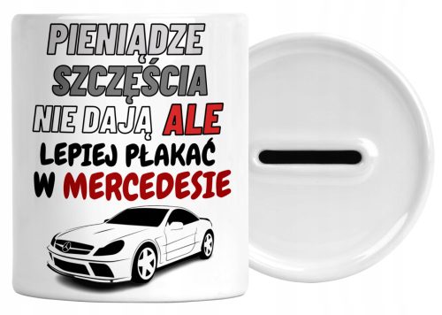Pénz doboz - MERCEDES AUTÓHOZ GYŰJTEM AZ NÉV PIGGY BANKOT