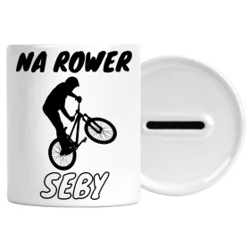 Pénz doboz - Összegyűjtem a BMX kerékpárt a nevemmel