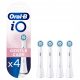  Oral-B iO Gentle Care Black Elektromos fogkefe fejek, 4 db