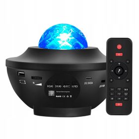   STARS PROJEKTOR LED ÉJSZAKAI LÁMPA USB + STAR TÁVIRÁNYÍTÓ