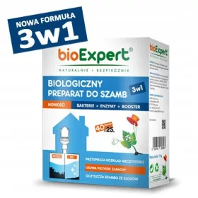    Biológiai készítmény szeptikus tartályokhoz Bio+ 1kg Bioexpert