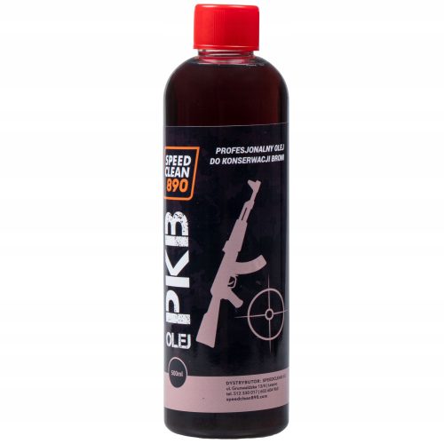 Tartozékok vadászfegyverek tisztításához - PKB OLAJ FEGYVER KARBANTARTÁSHOZ 500 ML
