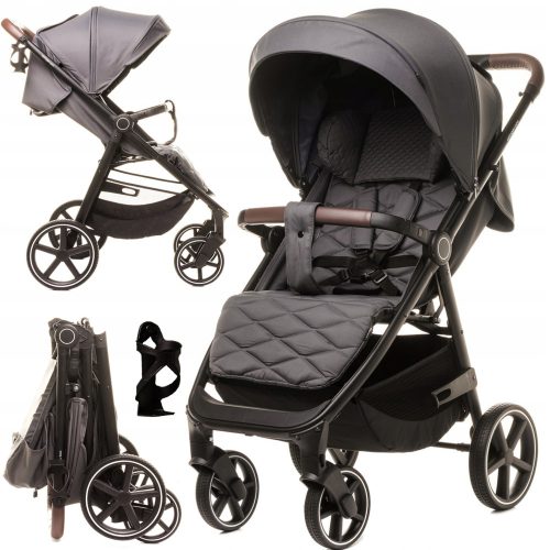 Babakocsi - Stinger Pro babakocsi könnyű állítható nagy kerekek 0-22 kg + kiegészítők
