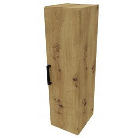    Kézműves tölgyfa függő oszlopos fürdőszobai szekrény