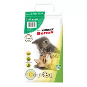   Alom nyulaknak és kis rágcsálóknak - Super Benek Corn Cat Friss fű 14L kukorica