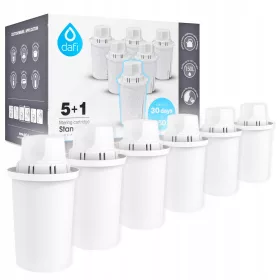   Vízszűrő utántöltés - 6 db szűrő dafi klasszikus betét a kristály kancsóba