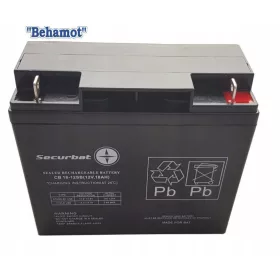  12V 18Ah SECURBAT, ALARMTEC akkumulátor