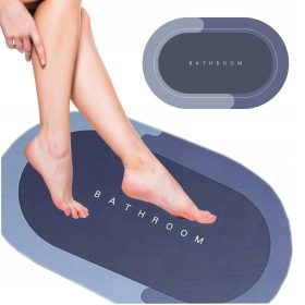   Fürdőszoba szőnyeg - GYORSAN SZÁRADÓ FÜRDŐSZOBAI SZŐNYEG 40x60 SZÍVÓSZŐNYEG