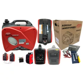 Hordozható egyfázisú generátor Fogo 1800 W benzin