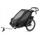  Thule Chariot Sport1 Midnight Black gyermek kerékpár utánfutó
