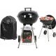  LUND GARDEN SZÉN GRILL KEREK FEDŐS ACÉR Rács 41cm + FEDŐ