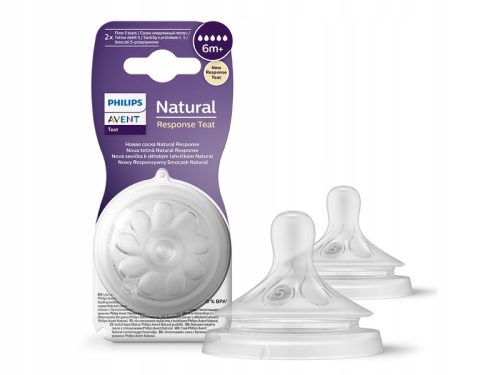 Szájrész cumisüveghez - Philips Avent Natural SCY965/02 6 m+