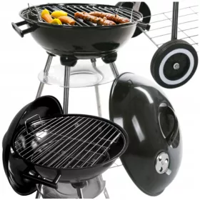  Mirpol faszén grill 39 x 38,5 cm