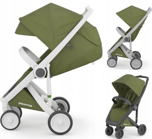 Babakocsi - Greentom Classic Eco (V.2.1) Olive babakocsi kocsi