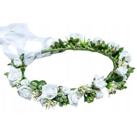  FEHÉR ÁLDOZÁS KOszorúk BOHO ÁLDÁSKOszorúk