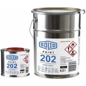 SHIP epoxi festék fémre, szürke, 4,9l