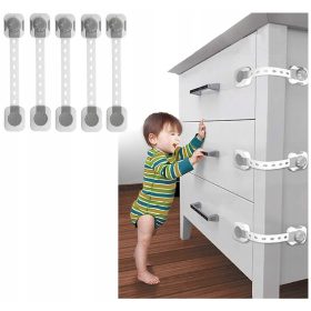   Gyermekbiztonsági biztosítás - Állítható Bútor fiókzár Biztonság