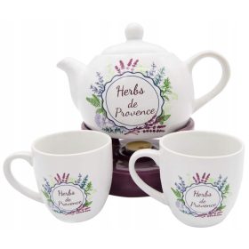   Teafőző kanna - Hagyományos kerámia vízforraló Bella Fiore 1 l, többszínű