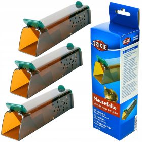   Egerek és patkányok elleni védelem - Trixie egér csapdája żywołapka myszłapka 3 db