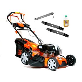   Benzines fűnyíró - Német 54cm 9in1 égésű kaszáló a Brigs Drive -val