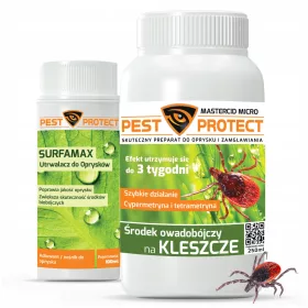    Kullancs elleni folyadék PEST PROTECT 250 ml + Folyadék kullancsok, szúnyogok, legyek ellen PEST PROTECT 100 ml