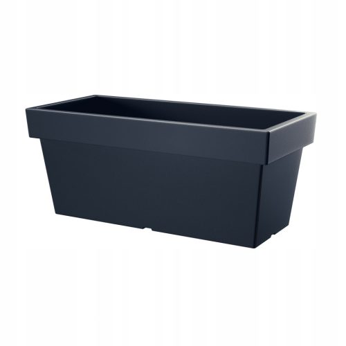  Prosperplast virágcserép 99 cm x 39 x 41 cm műanyag szürke és ezüst árnyalatú