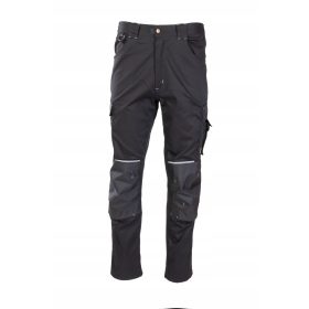 Seven Kings Drive hosszú munkanadrág, 56-os méret, fekete