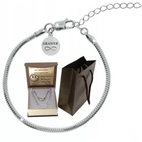    EZÜST TELJES NŐI MODULÁRUS VARÁZSOK SWARM BRACLET PR. 925 + VÉSZ