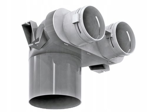 Alkatrész rekuperátor - 2 CSATLAKOZÓDOBOZ 2X75/125MM FLEXIVENT