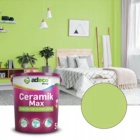   Kerámia festék falra és mennyezetre Adeco Ceramik Max 5 l fehér