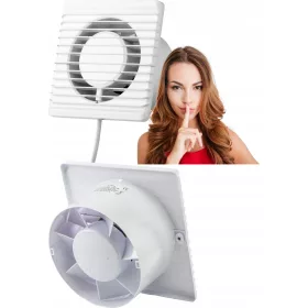   Fürdőszoba ventilátor - FÜRDŐSZOBA VENTILÁTOR Ø80 KÁBEL kapcsoló