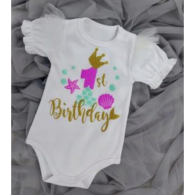   Gyermek body - Test születésnapi pamut rövid ujjú ajándékévé
