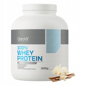    Fehérje-kiegészítő, fehérjekoncentrátum - WPC OstroVit por 2000 g, vanília aroma