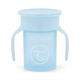   Bögre, üveg csecsemőnek - Twisshake, bögre * 360 * csésze 6m+ pasztell kék