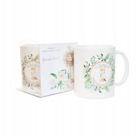  Emléktárgyas és szentáldozási bögre egy lánynak