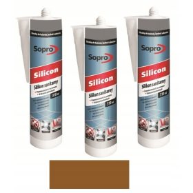   Szilikon tömítők, ragasztók -  SOPRO EGAZATI SZILIKON 232/310 ML Umbra 58