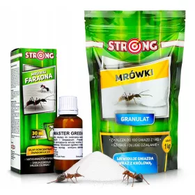    Erős hangyairtó por 1 kg + Erős hangyairtó folyadék 0,03 kg 30 ml