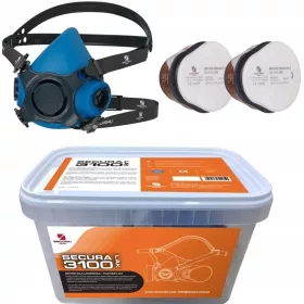 Secura SECURA3100-LAK félálarc festékmaszk