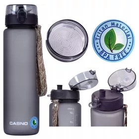   Tizedik doboz, üveg - Víz tritan palack BPAFREE 1,05L szoporttal