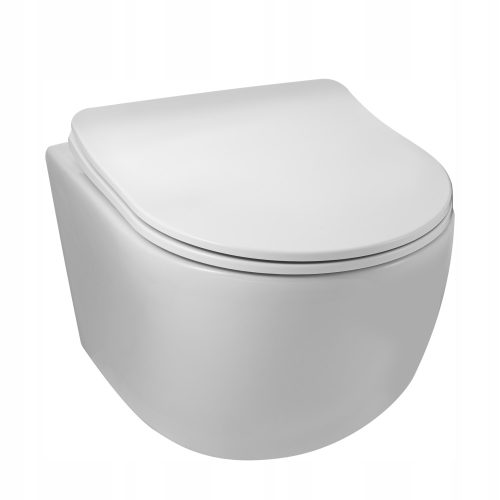 WC csésze wc - Balneo Luna Rimless függő WC -vel a kliktáblával