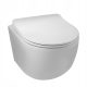 WC csésze wc - Balneo Luna Rimless függő WC -vel a kliktáblával