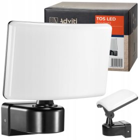    Hermetikus kültéri LED lámpa kerti reflektor TOS 30W 2200lm fehér