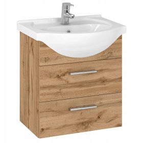   Fürdőszoba szekrény egy függő Wotan 50 cm -es mosogatóhoz.